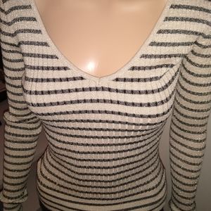 black & gold party long sleeve